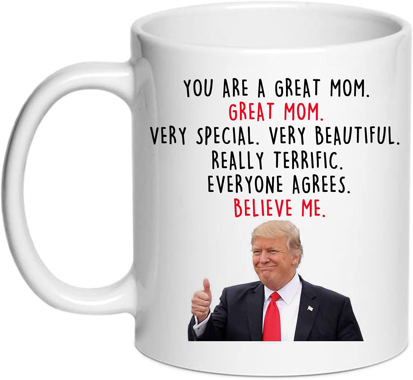 SIUNY Trump Mom Gifts Coffee Mugs - Novelty Mom Gifts From