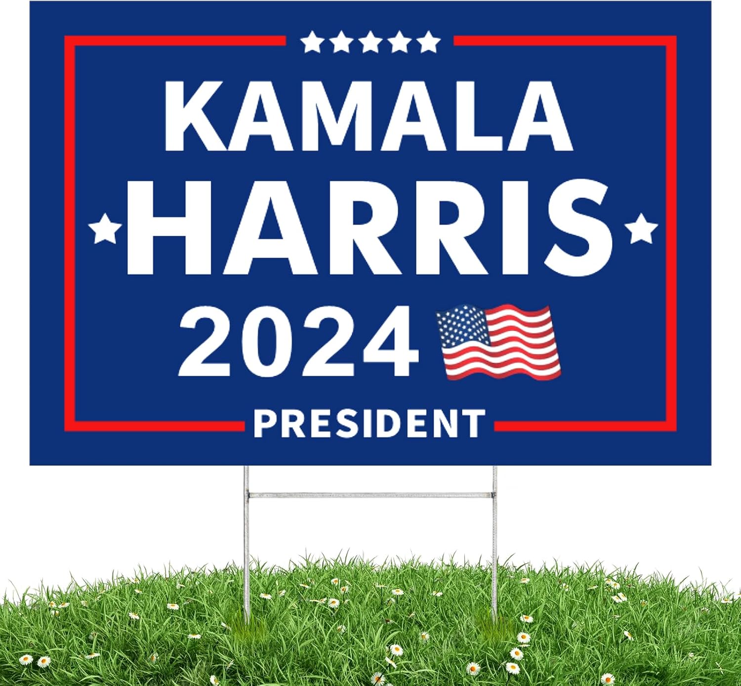 Kamala Harris Yard sign-Double Sided Printing